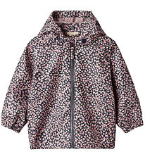 Wheat Rain Jacket - PU - Chardy - Rainy Flowers