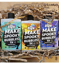 Dr Zigs Soap Bubble Set - Halloween Giant Bubble Mix
