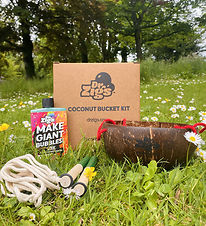 Dr Zigs Soap bubble Set - Coconut Bucket Kit