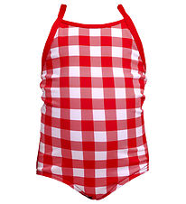 Funkita Swimsuit - Printed - UV50+ - Red Checker