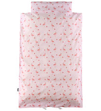 Nørgaard Madsens Bedding - Adult - Pink w. Flamingo/Flowers
