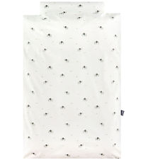 Nørgaard Madsens Bedding - Baby - White w. Gray Elephants