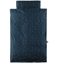 Nørgaard Madsens Bedding - Baby - Navy w. White Birds