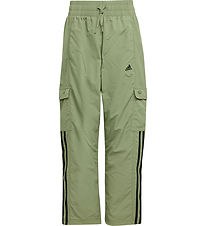 adidas Performance Byxor - J Jam Wv Crg Pn - Grön