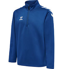 Hummel Blouse - HmlCore XK Half Zip Poly - True Blue