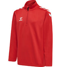 Hummel Blouse - HmlCore XK Half Zip Poly - True Red