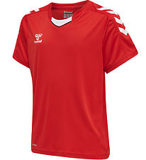 Hummel Stuttermabolur - HmlCore XK Poly Jersey - True Red