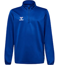 Hummel Blouse - HmlEssential Half Zip - True Blue