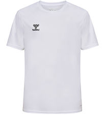 Hummel Stuttermabolur - Hml Essential Jersey - Hvítt
