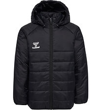 Hummel Fóðraður jakki - HmlGo Quiltet Hood - Svart
