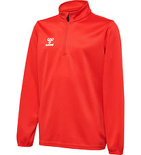 Hummel Blouse - HmlEssential Half Zip - True Red