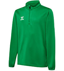 Hummel Blouse - HmlEssential Half Zip - Jelly Bean