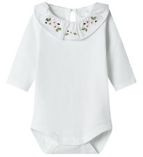Name It Samfella L/æ - NbfTallie - Bright White