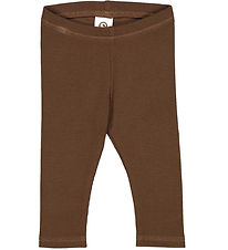 Müsli Leggings - Rib - Cozy Me Plain - Bark