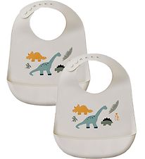 Liewood Bibs - Silicone - 2-Pack - Tilda - Dino Mix