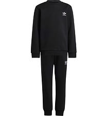 adidas Originals Sweat Set - Crew - Black