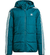 adidas Originals Puffer Jacket - Petrol w. White