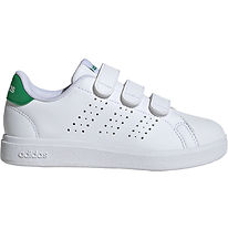 adidas Performance Skór - Advantage Base 2.0 - Hvítur/Grænt