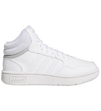 adidas Performance Skór - Hoops 3.0 Mid K - Hvítur