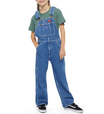 Dickies Overalls - Kids Denim Bib - Indigo Blue