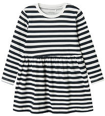 Name It Klänning - NmfVivia - Noos - Bright White/Stripes