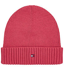 Tommy Hilfiger Mütze - Strick - Small Flagge - Erbe Pink