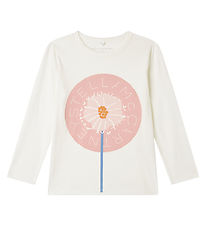 Stella McCartney Kids Blouse - Cream w. Pink