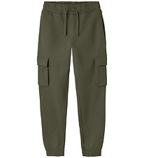 Name It Trousers - NkmOllie - Noos - Olive Night