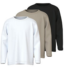 Name It Blouse - Noos - NkmVobbo - 3-Pack - Black/Pure Cach/Brig
