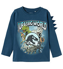 Name It Blouse - Noos - NmmJolly Jurassic - Dark Denim