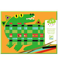 Djeco Creation Set - Paper Wicker - Animals