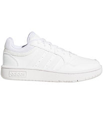 adidas Performance Skór - HOOPS 3,0 K - Hvítir