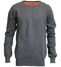Hound Blouse - Knitted - Dark Grey Melange