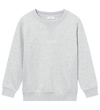Les Deux Sweatshirt - Dexter - Snow Melange