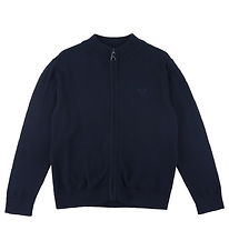 Emporio Armani Cardigan - Acrylic/Wool - Navy