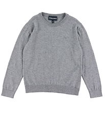 Emporio Armani Blouse - Knitted - Grey Melange