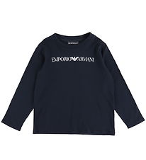 Emporio Armani Blouse - Navy/White