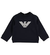 Emporio Armani Sweatshirt - Navy w. Logo
