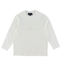 Emporio Armani Blouse - White w. Logo