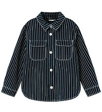 Name It Denim Jacket - NkfMine - Dark Sapphire Stripes