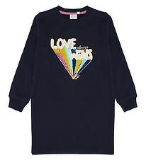 The New Sweat Dress - TnLing - Navy Blazer