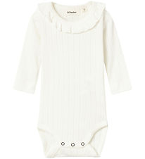 Lil' Atelier Bodysuit L/æ - NbfRachel - Noos - Coconut Milk