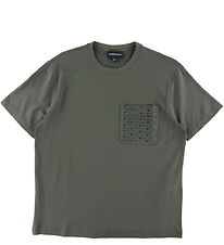Emporio Armani Stuttermabolur - Lyocell - Chimera