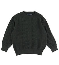 Emporio Armani Bluse - Acryl/Wolle - Chimera m. Logos