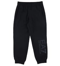 EA7 Jogginghosen - Schwarz m. Print