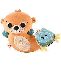 Fisher-Price Soft Toy - 22.8 cm - 2-In-1 Rockin' Tummy Time Otte