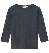 Name It Blouse - Wool - NmmWang - Ombre Blue