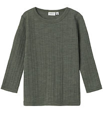 Name It Blouse - Wool - NmmWang - Mulled Basil