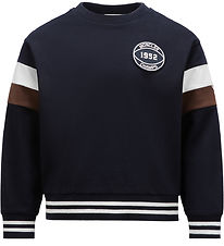 Moncler Blouse - Medium+ Blue/White