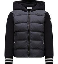 Moncler Cardigan - Sweat/Down - Black